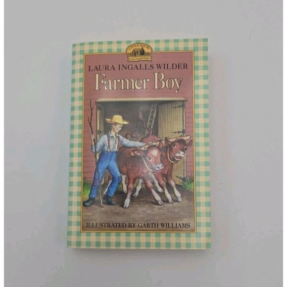 Vintage 1971 Farmer Boy By Laura Ingalls Wilder Softcover - Picture 1 of 8